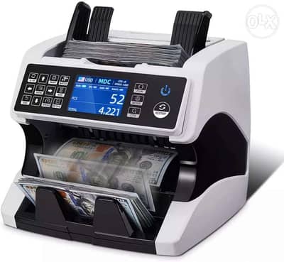 New Board Money counter and detector + printer high quality