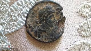 Roman Ancient Bronze Coin around 1800 years