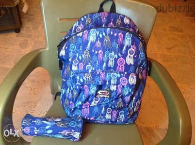 Genova bag + pencil case - Never used