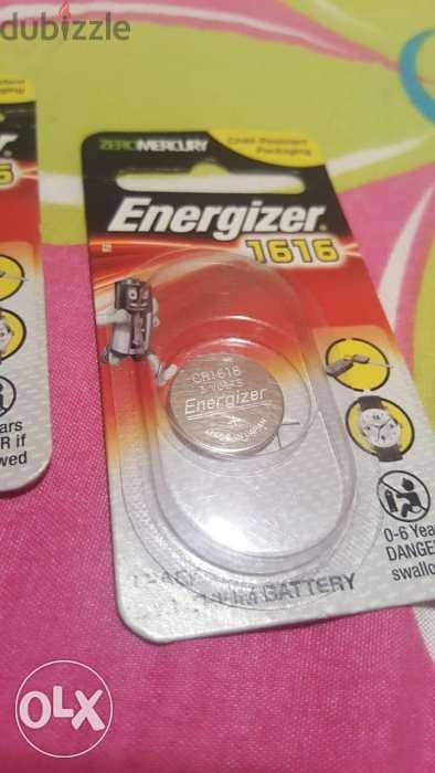 3V Lithium Energizer batteries