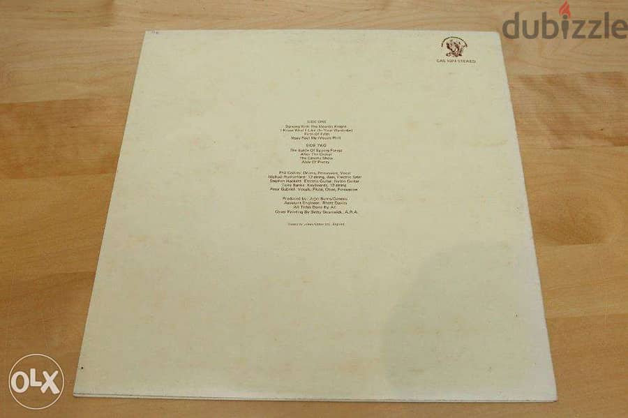 genesis selling england by the pound vinyl lp 1