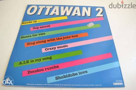 hands up second ottawan vinyl lp