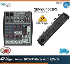Behringer Xenyx 1002FX Mixer with Effects