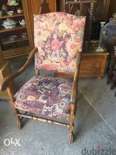 antique chair, hand made 0
