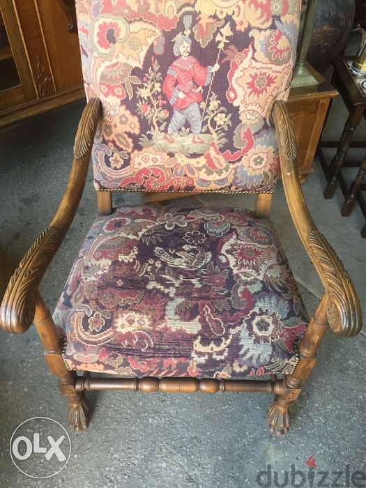 antique chair, hand made 2