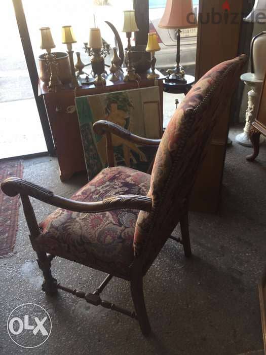 antique chair, hand made 4