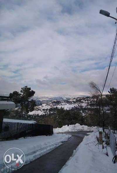 800 SQM Land in Bikfaya, Metn Overlooking the Mountains