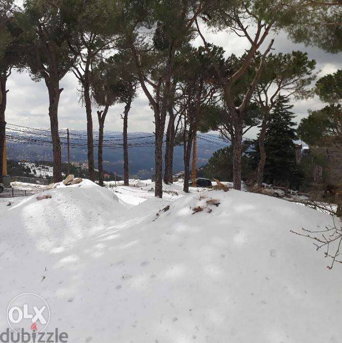 1046 SQM Land in Douar, Metn Overlooking the Mountains 5