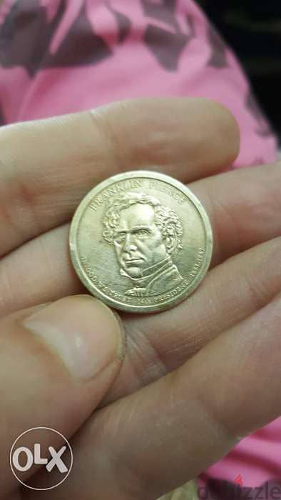 USA president Washington Jefferson Taylor. . . etcOne Dollar Coin 0