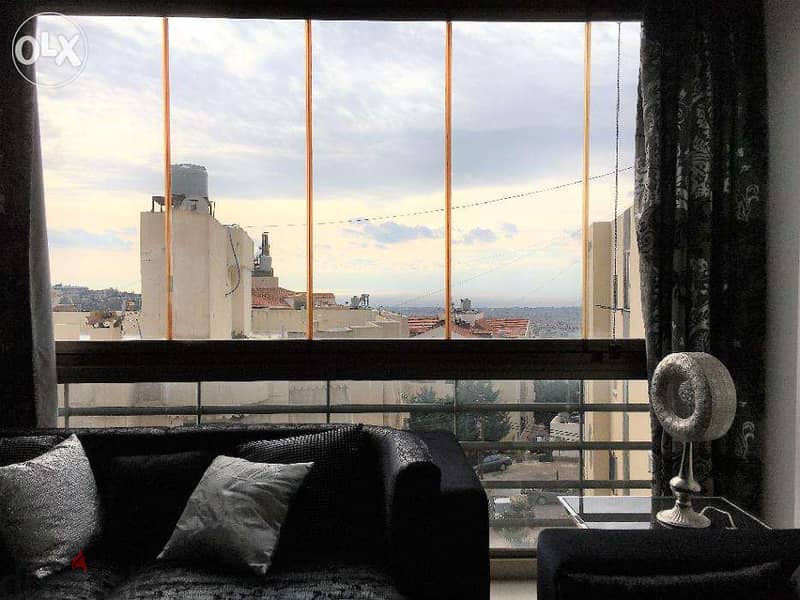 165 SQM Apartment in Mansourieh, Metn with Partial Sea View 7
