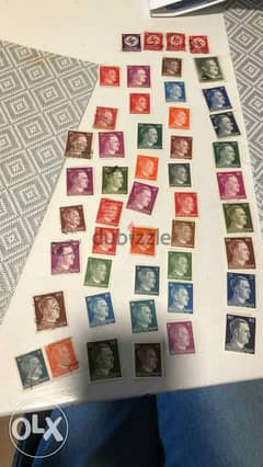 Hitler German Nazi Stamps 0