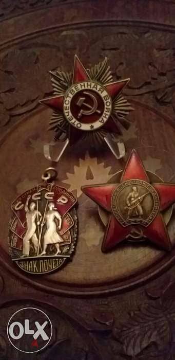 ميدالية روسية فضة سعر الواحده  65$ 3