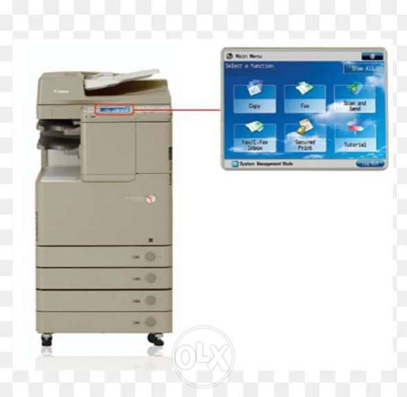 Color and black and white photocopy photocopier copier/print/scan 650$ 1
