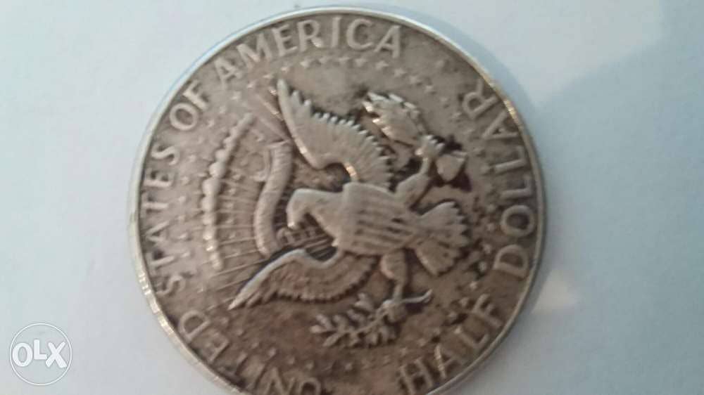 Kennedy Silver Half US Dollar year 1964 Diameter 30mm 12.5 gr Silver 1