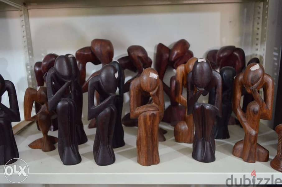 Wood african collection per piece 6