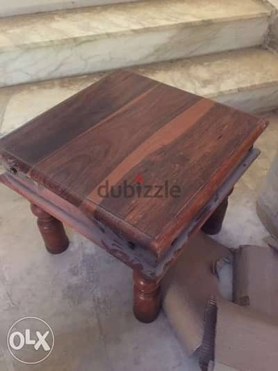 solid wood table