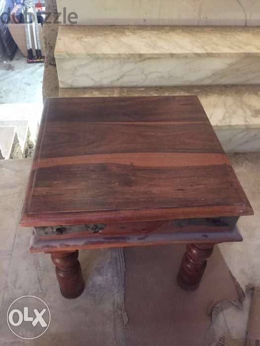 solid wood table 2
