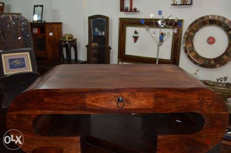 solid wood table