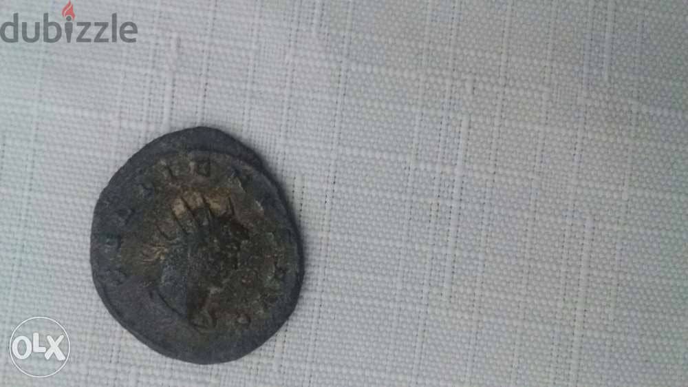 Roman Gallienus Emperor Bronze Coin 253_268 A. D. around 20 mm Diam 2