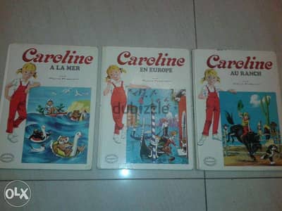 les aventures de caroline  v good condition 10$ the volume