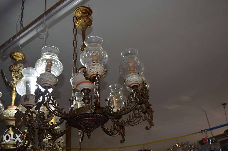 copper lighting antique 3