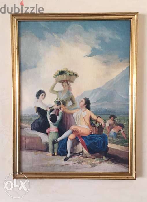 Goya Oil painting Replica on canvas 1
