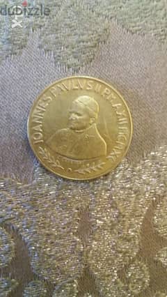Pope Jean Paul 2 of Vetican Commemorative Bronze Coin very special 0