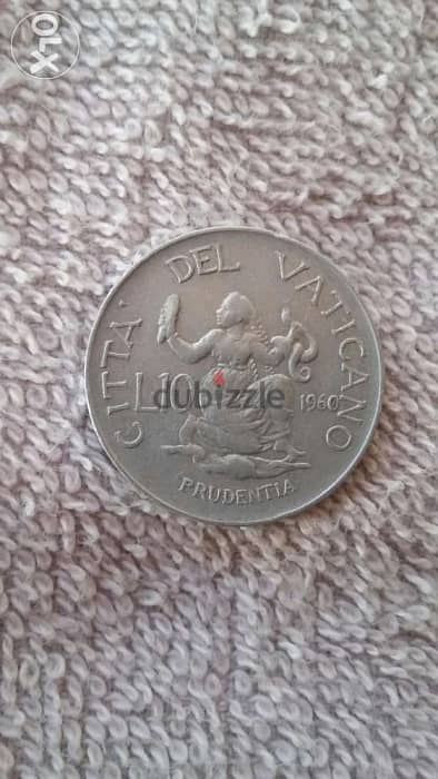 Vatican Coin Pope Loannes XXIII Almunium coin year 1960 1