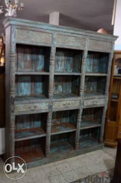 antique shelves wood teak
