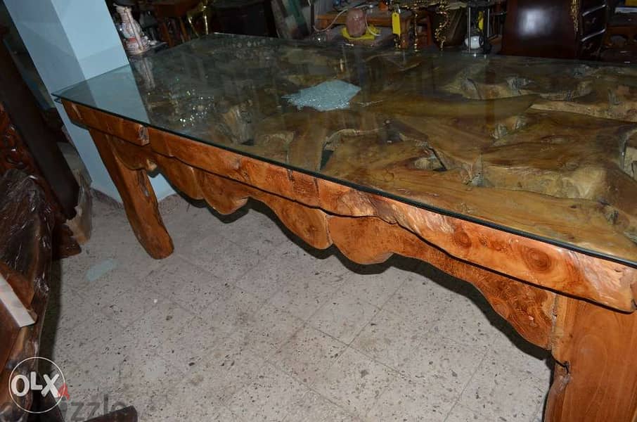 dining table all solid wood 1
