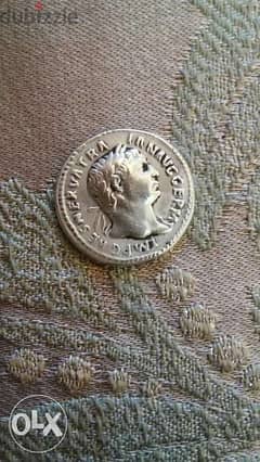 Ancient Roman Silver Coin of Emperor Nerva year 96 AD 0
