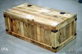 صندوق خشب شكل قديم rustic wood box 0