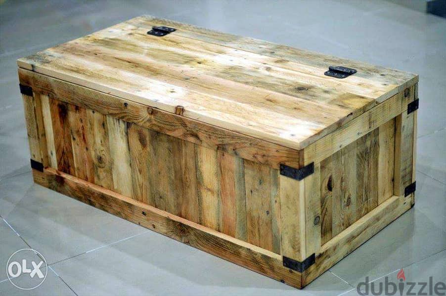 صندوق خشب شكل قديم rustic wood box 0