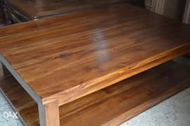 middle table teak solid wood 0