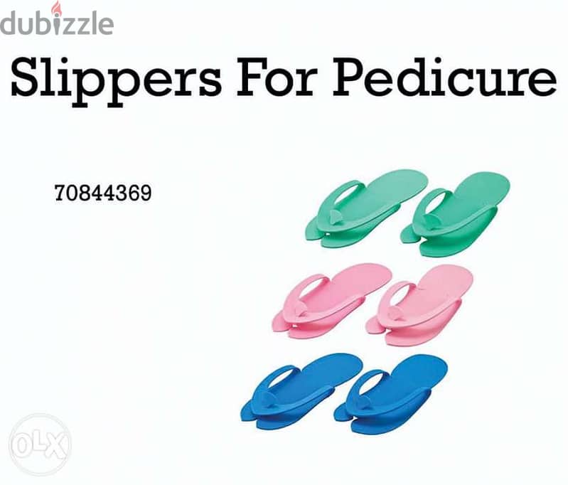 Slippers for pedicure 1