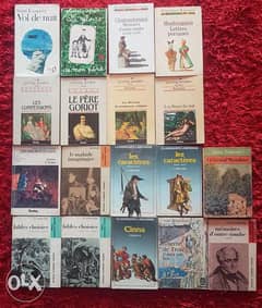 18 french used books 0
