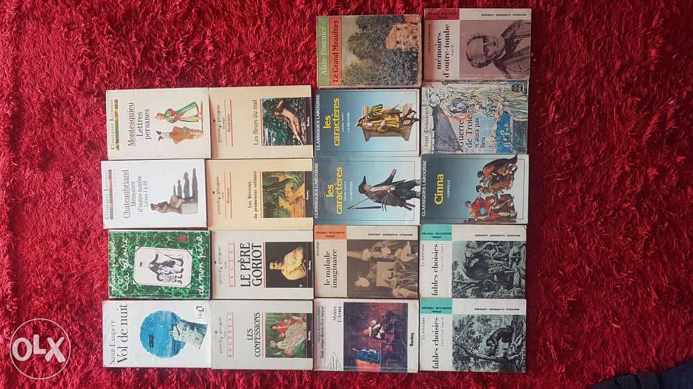 18 french used books 1