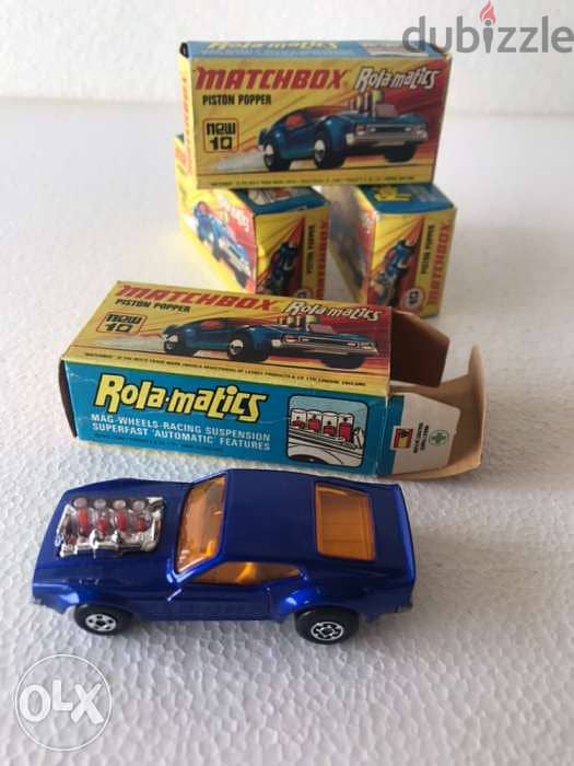 Boxed Diecast Matchbox England Scale Vintage Not 1:18 2