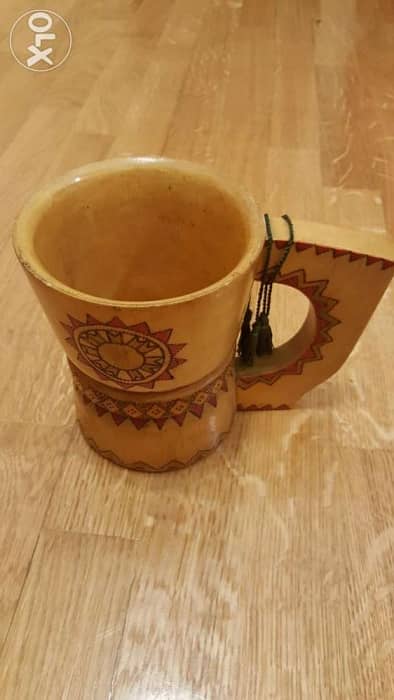 For sale wood cup. 0