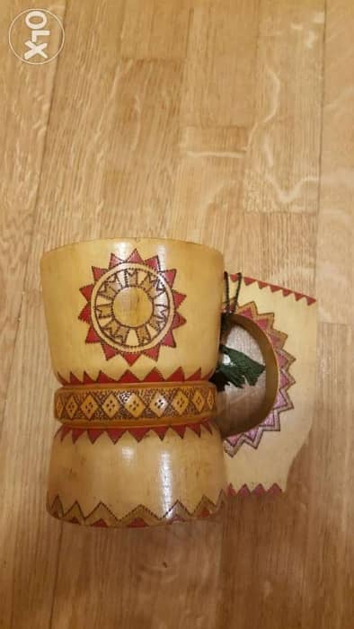 For sale wood cup. 1