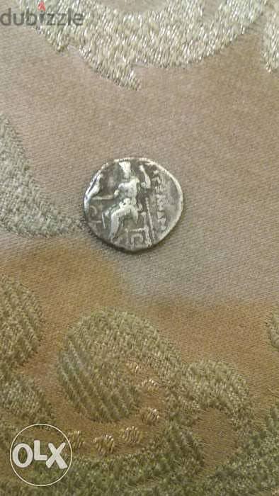 Alexandar The Great Silver Coin Macedonian King year 336 to 323 BC 1
