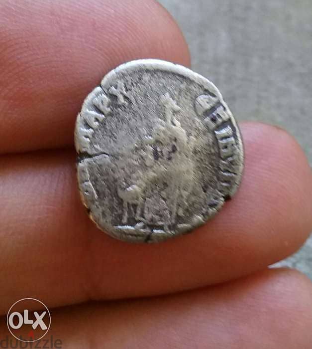 Roman Cesar Septimius Severus Silver Coin Denarius year 209 AD 1