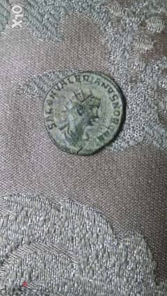 Roman Ancient Bronze Coin of Emperor Valerian the Elder year 256 AD