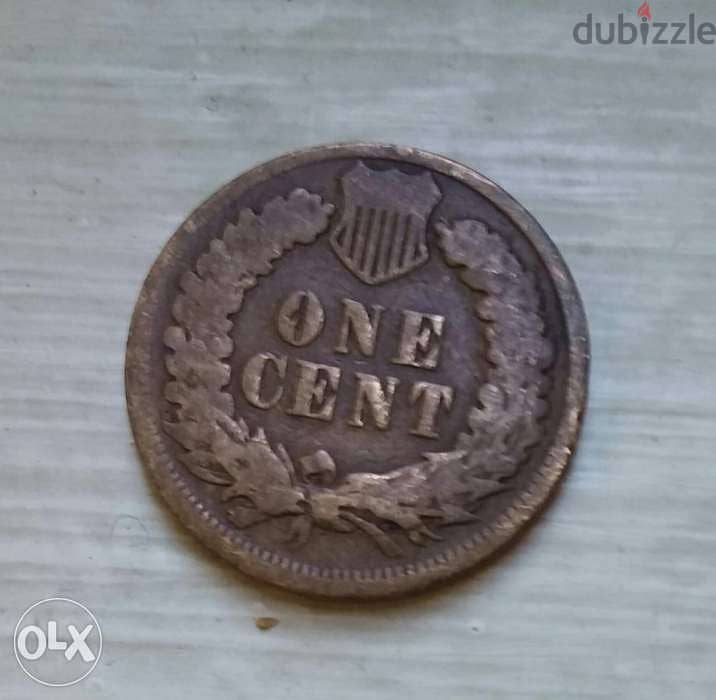 USA Indian Head Cent Copper Bronze year 1894 1