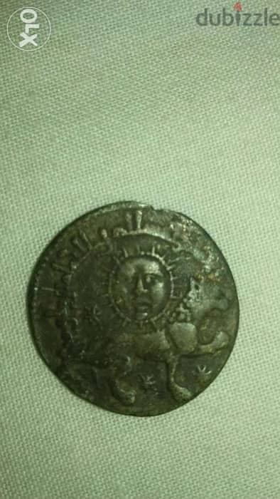 Seljuqi Bronze Coin for Sultan Keyhusrev II year 1237 ADعملة سلجوقية 0
