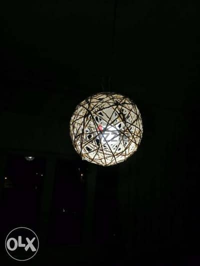 Ball shape Creative lamp cover غطاء لمبة شكل كروي خيطان