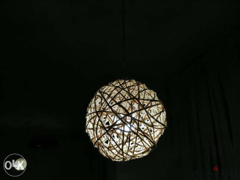 Ball shape Creative lamp cover غطاء لمبة شكل كروي خيطان 1