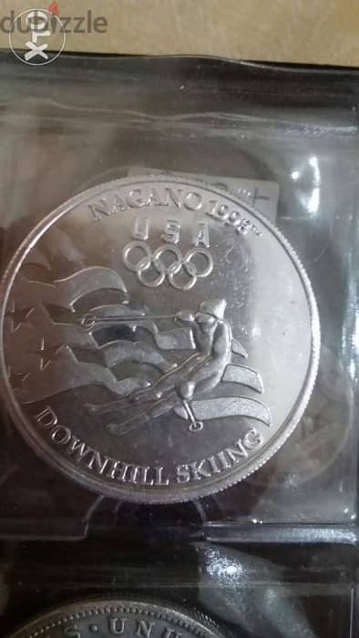 USA Special Commemorative Coin of the Winter Olympics in Nagano 1998 1