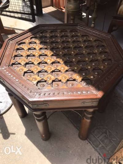 solid wood teak table