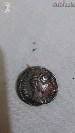 Ancient Roman Silver Coin Denarius for Queen Julia Mamaea year 222 AD